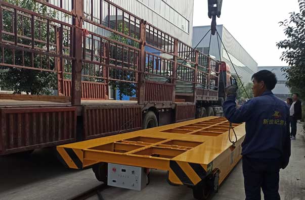 廣西40T鏤空軌道車(chē)發(fā)貨